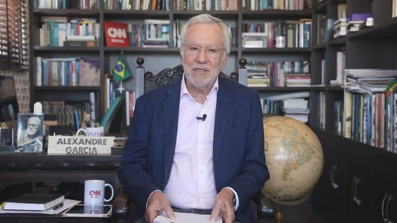 'Não sei se volto', Alexandre Garcia ameaça deixar CNN Brasil
