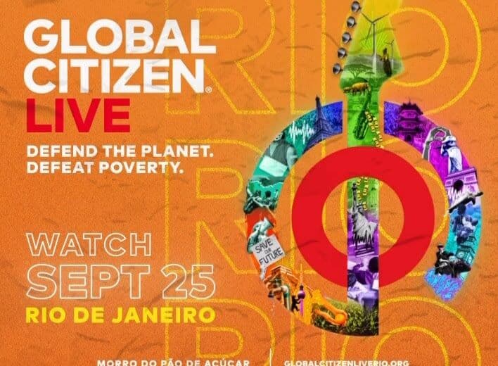 Paraíba é um dos sete estados que representam o Brasil no 'Global Citizen Live' neste sábado