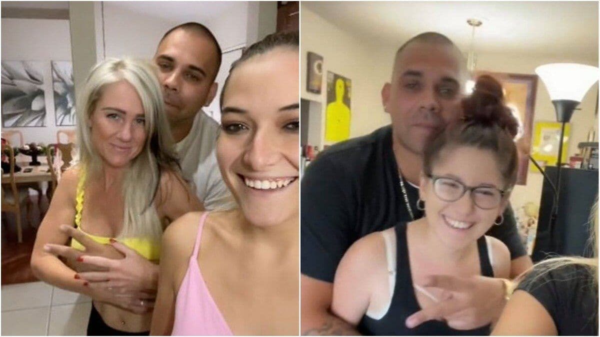 Mulher divide marido com mãe e irmã mais nova: ‘Quando não estou no clima’