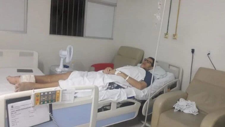 Gigante paraibano está internado há mais de uma semana com infecção, no HU de Campina Grande