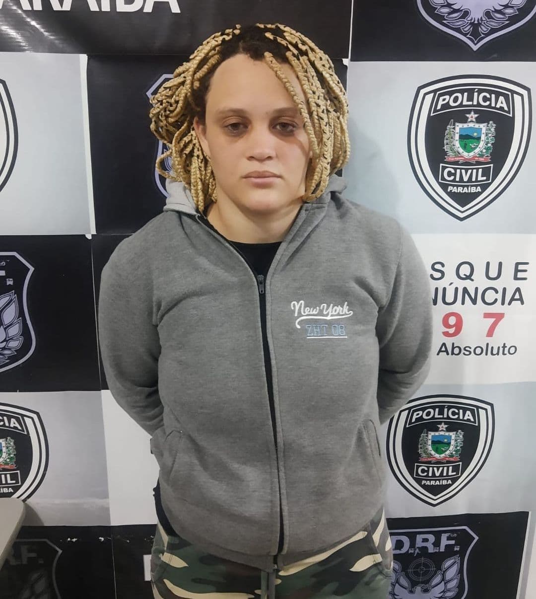 Suspeita de matar motorista de aplicativo é presa após se apresentar a Polícia em Campina Grande