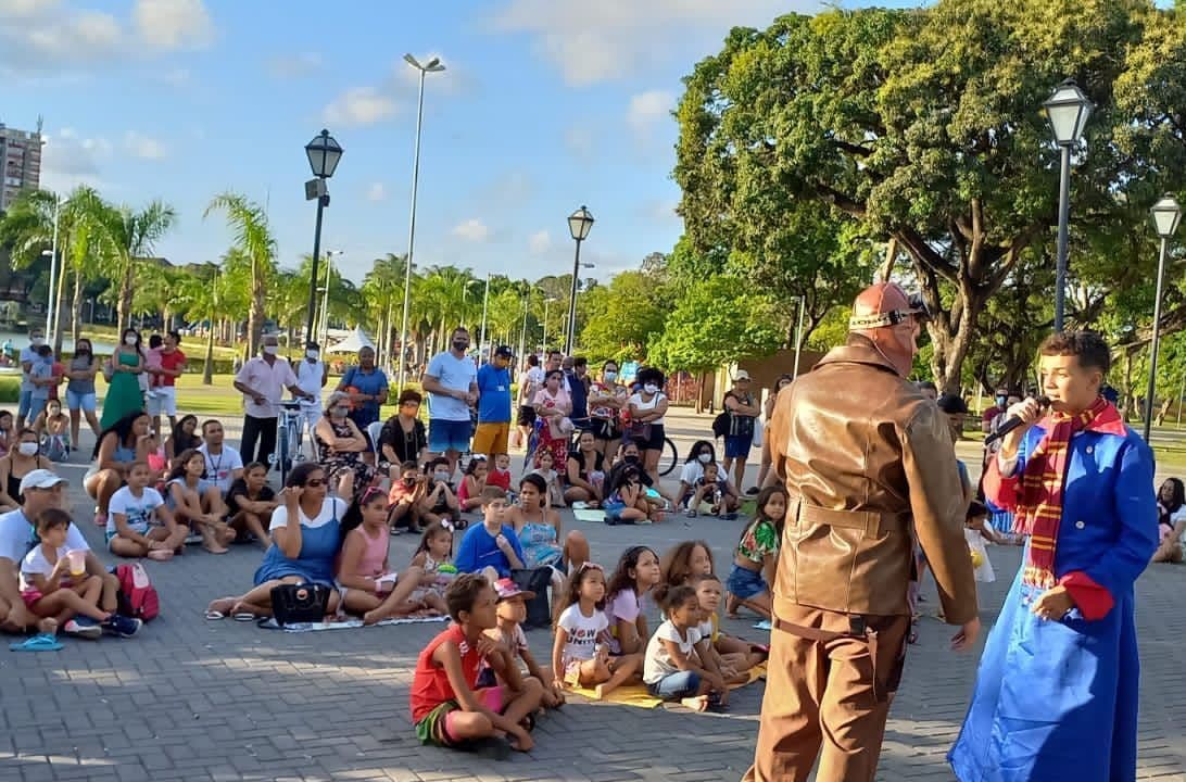 ‘Férias no Parque’ tem contação de histórias e atração circense no final de semana em João Pessoa