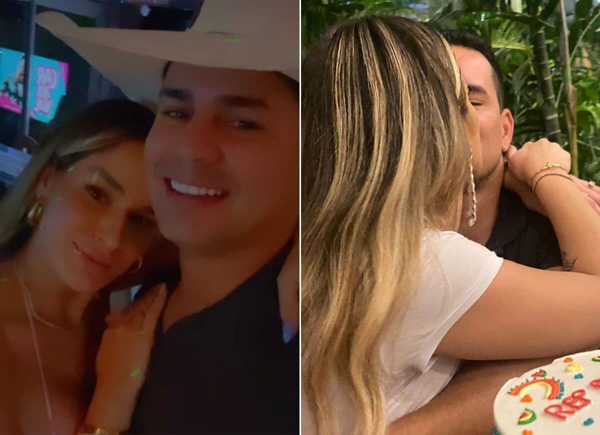 Pamella Holanda, ex de DJ Ivis, assume novo namoro na web com foto de beijo