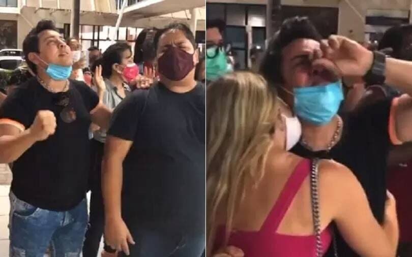Calcinha Preta faz homenagem a Paulinha Abelha em hospital