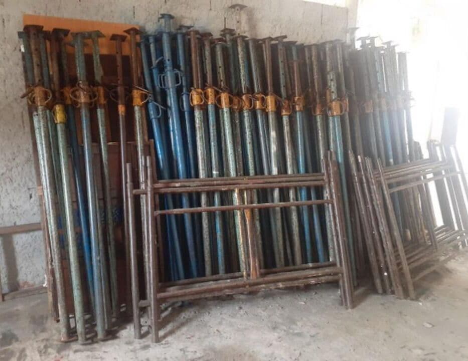 Operação Sucata Legal recupera 40kg de cobre, 250 escoras e 96 andaimes furtados de empresas da construção civil em João Pessoa