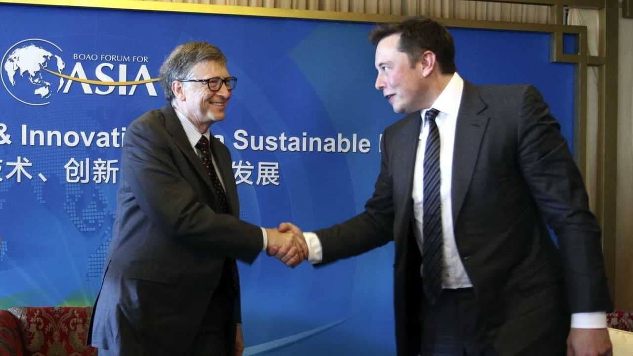 Elon Musk nega encontro com Bill Gates sobre filantropia após descobrir aposta contra a Tesla