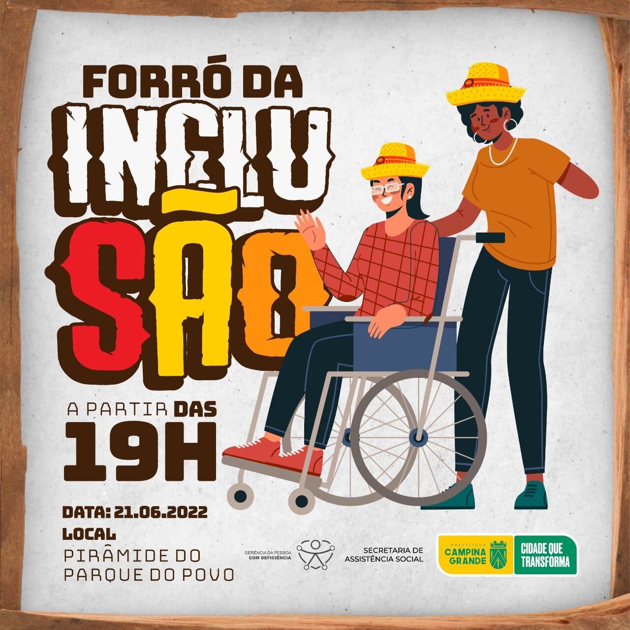 Campina Grande realiza I Forró da Inclusão na Pirâmide do Parque do Povo nesta terça-feira