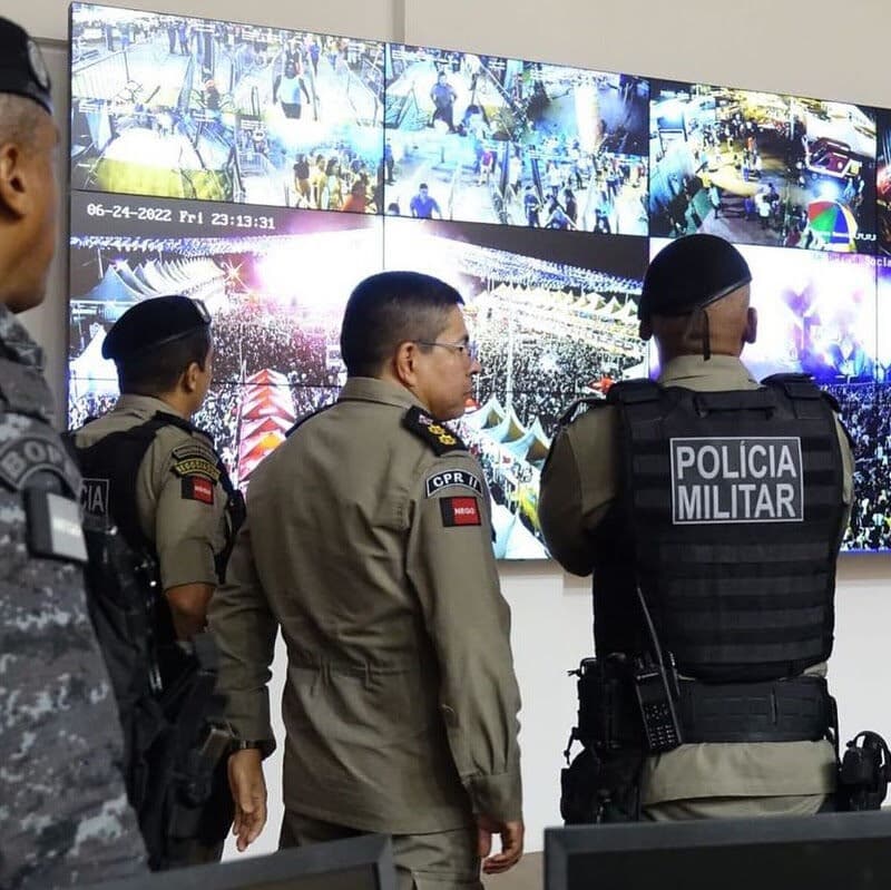 Festas juninas na Paraíba têm 'registro zero' de ocorrências graves e cinco pessoas procuradas pela Justiça são identificadas por videomonitoramento