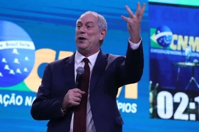 PDT oficializa candidatura de Ciro Gomes à Presidência nesta quarta-feira