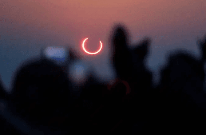 Eclipse solar formará "Anel de Fogo" ao redor da lua e melhor visibilidade do fenômeno no Brasil será na Paraíba