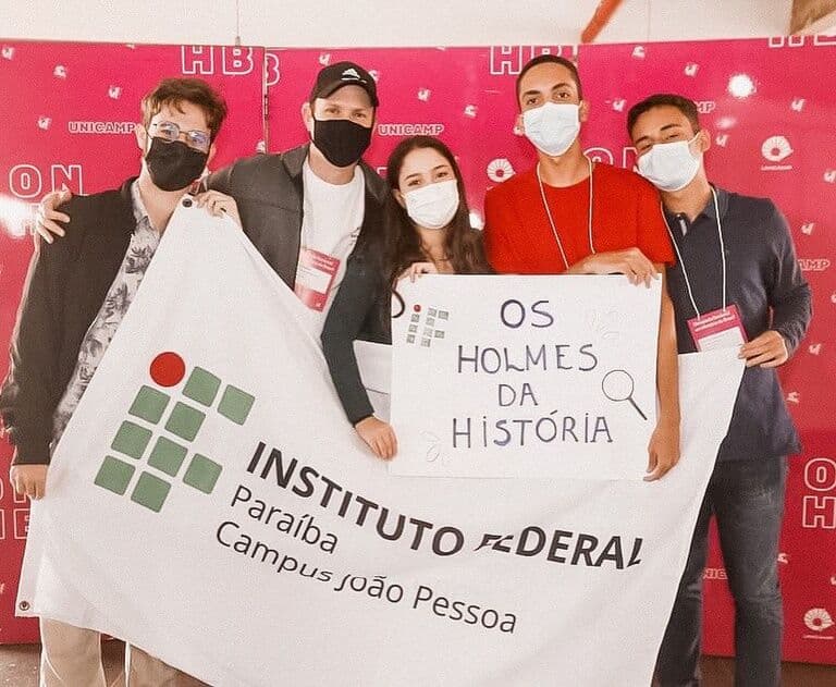 Equipe do IFPB conquista medalha de ouro na Olimpíada Nacional em História do Brasil
