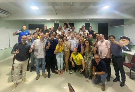 Marcelo Queiroga se reúne com Walber Virgolino e Bruno Cunha Lima para traçar estratégia da campanha de Bolsonaro no segundo turno na Paraíba