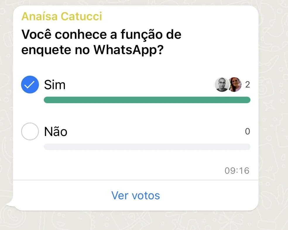WhatsApp libera enquetes para todos os usuários; veja como usar