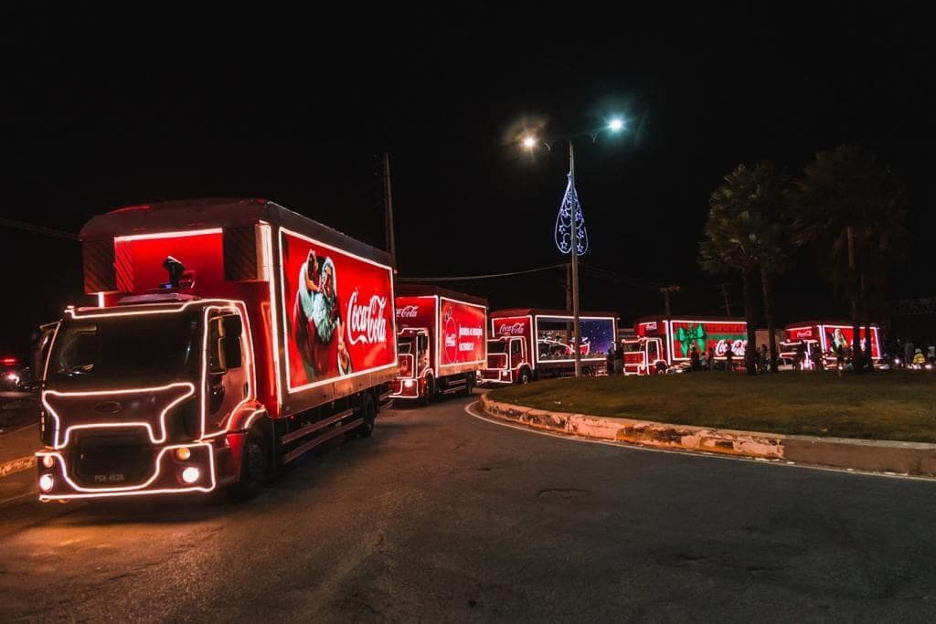 Caravana de Natal da Coca-Cola tem trajeto modificado em João Pessoa; confira alterações