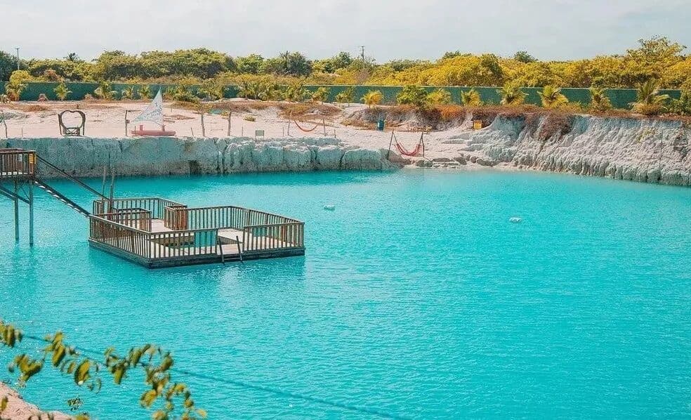 Turista de Guarujá, litoral de São Paulo, morre afogado no Buraco Azul, no Ceará