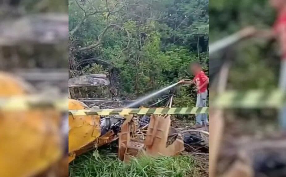 Avião cai e mata piloto em Goiás