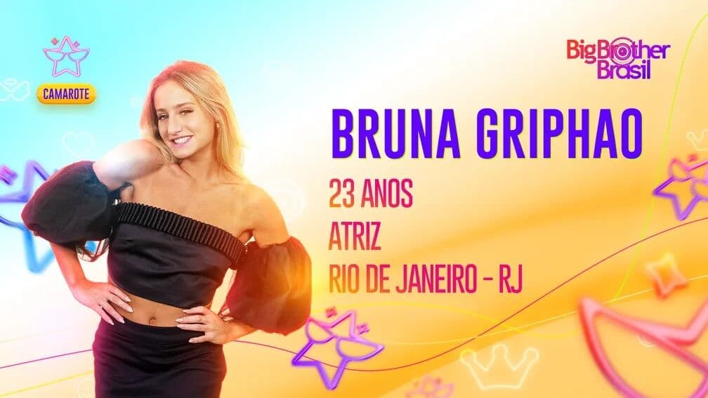 'BBB 23': Bruna Griphao é anunciada no programa