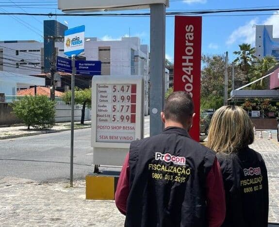 Fiscalização: Procon-JP vai divulgar nomes de postos e distribuidoras com irregularidades após retomada de impostos federais