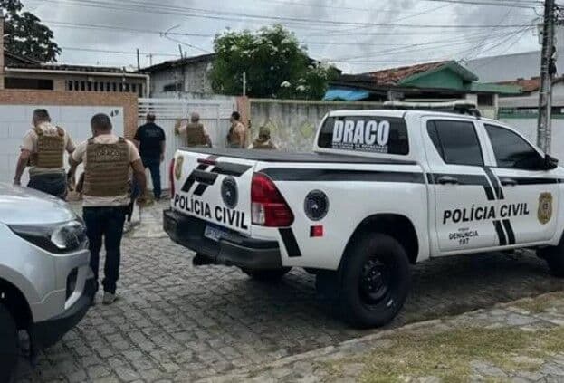 Draco prende integrante de organização criminosa e apreende armas e arsenal de munições, em São Bento