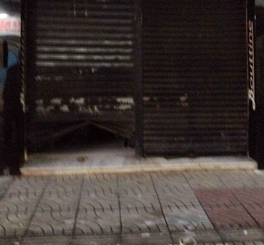 Loja é violada e tem produtos roubados no centro de João Pessoa