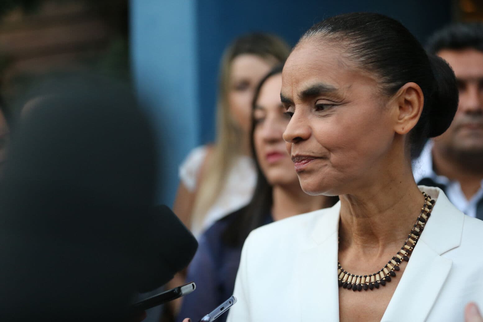 Marina Silva e irmão de Zezé Di Camargo e Luciano participam de evento beneficente em Marizópolis