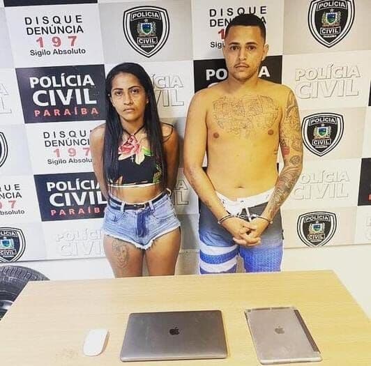 Dupla é presa acusada de praticar assalto a empresário em João Pessoa