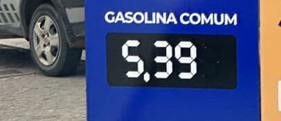 Novo aumento: postos já vendem gasolina a R$ 5,39 na Paraíba