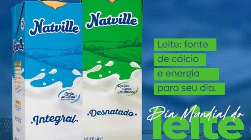 Leites da Natville suspensos pela Anvisa; saiba identificá-los