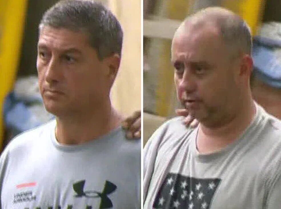 Viatura de polícia colide com caminhão-pipa e deixa dois policiais feridos