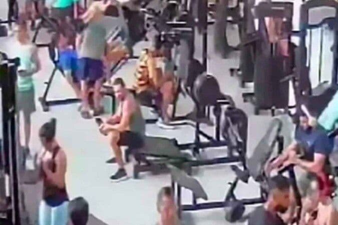 Homem atingido por aparelho em academia tem 1% de chance de andar