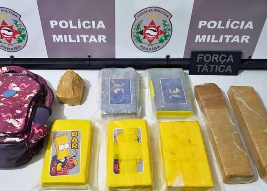Polícia apreende quase 8 kg de drogas e prende homem acusado de comandar o tráfico de drogas em Sapé