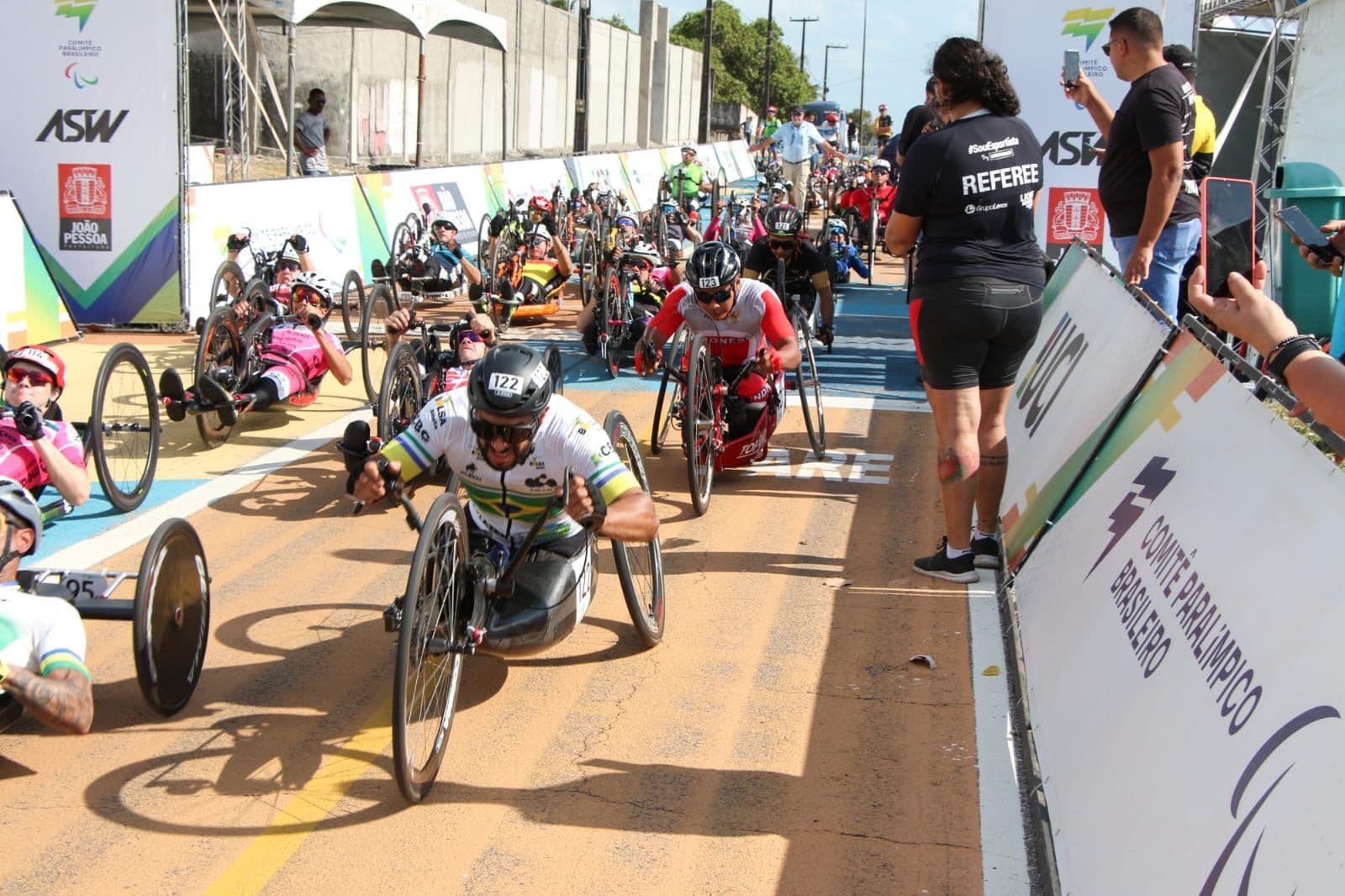 João Pessoa recebe 112 atletas para a Copa Brasil de Paraciclismo que define seleção para jogos Parapan-Americanos