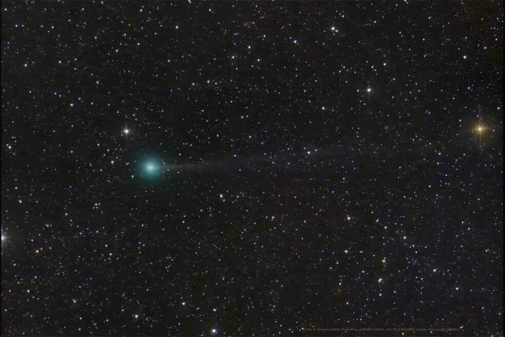 Cometa raro que passa a cada 437 anos poderá ser visto a olho nu no Brasil ao longo do mês