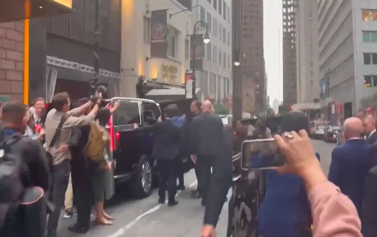Lula é hostilizado ao sair de hotel em Nova York