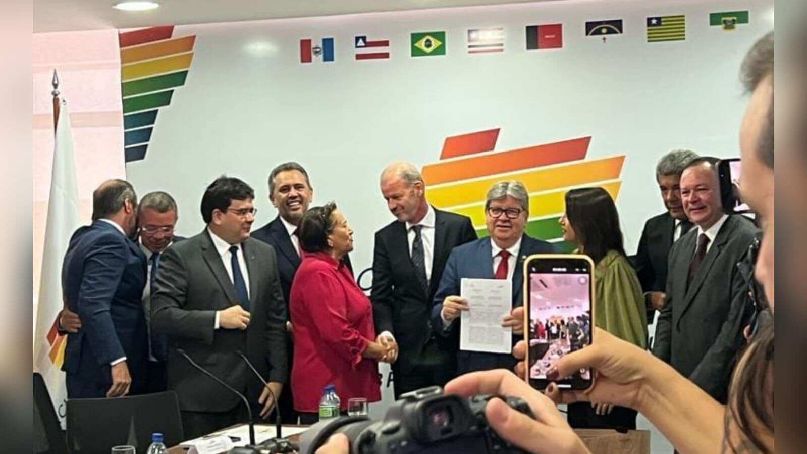 Consórcio Nordeste assina memorando de entendimento com o Banco Mundial em quatro áreas