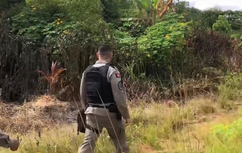 Ossada humana é encontrada em área de matagal em Santa Rita