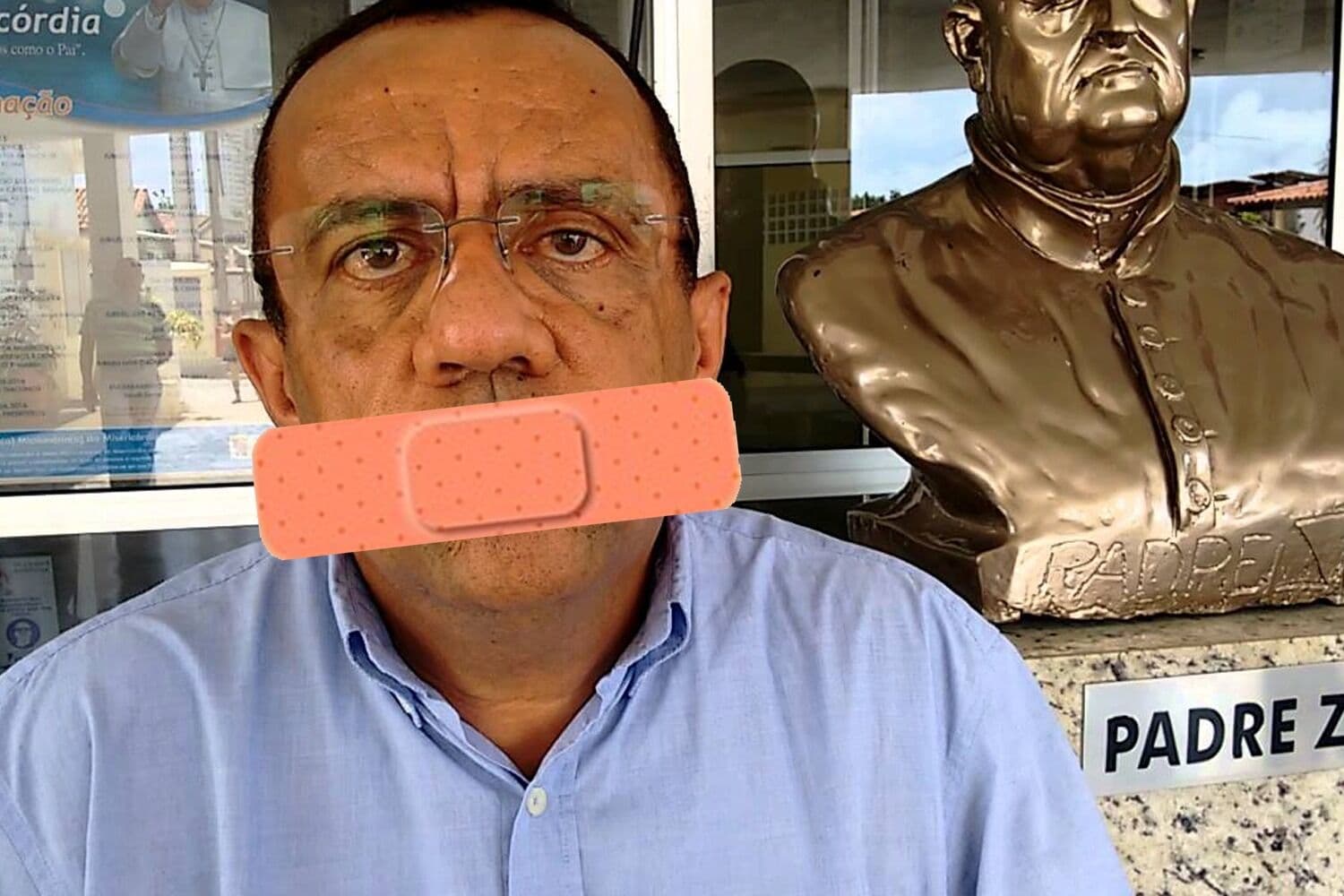 URGENTE: Padre Egídio tenta ‘embaralhar’ investigação e fica em silêncio durante audiência no Gaeco