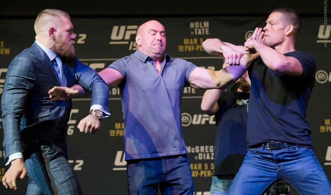Revanche entre McGregor e Diaz é planejada para o UFC 200, diz site