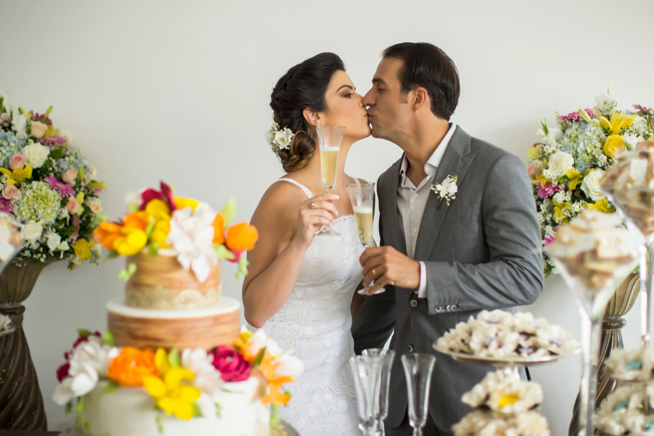 Brinde ao amor de Natália e Eunápio