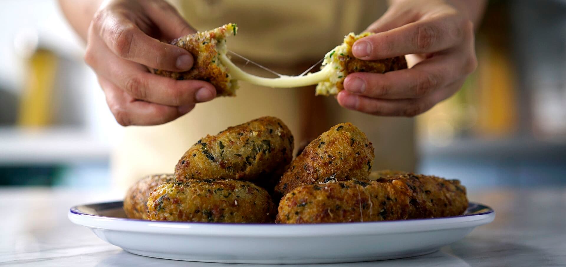 Bolinho de Arroz Crocante