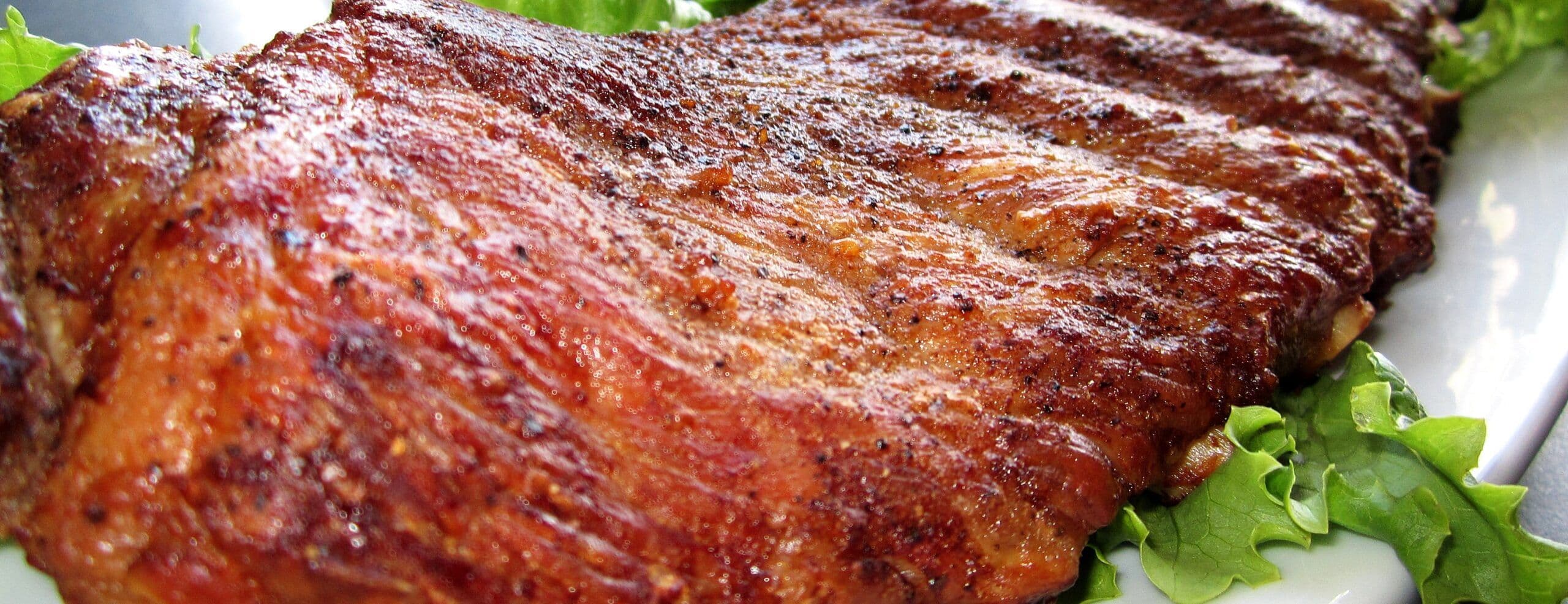 Costela de porco assada