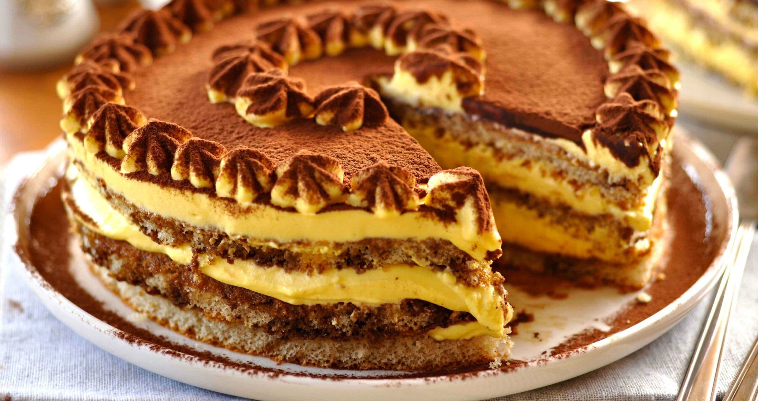 Torta de Sorvete Tiramisù: Uma receita tipicamente italiana