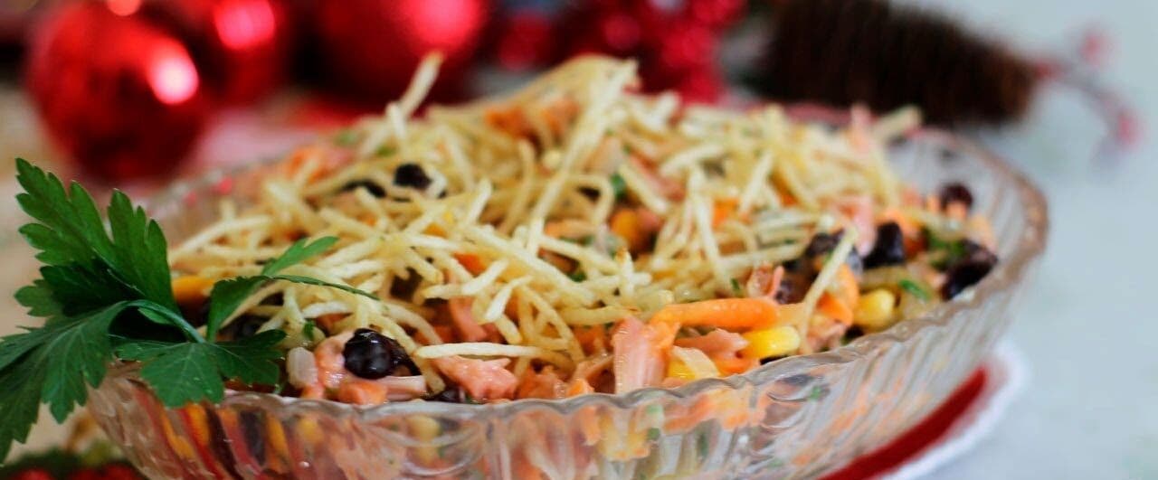 Salpicão Vegano para surpreender os amigo neste natal