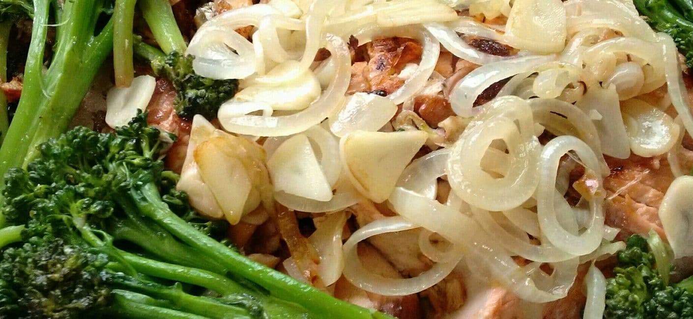 Salmón de Chile assado