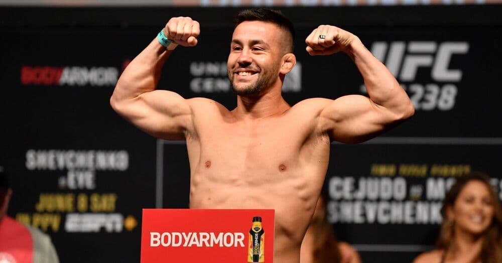 Pedro Munhoz comemora luta principal com Frankie Edgar: "Meu estilo é agressivo como o dele"