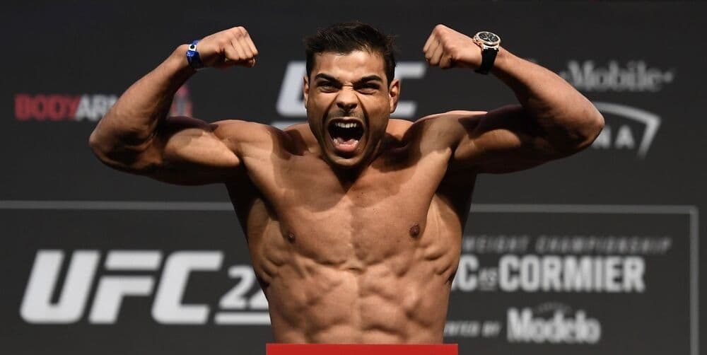 Paulo Borrachinha, sobre luta contra Israel Adesanya pelo cinturão: "Temo pela vida dele"