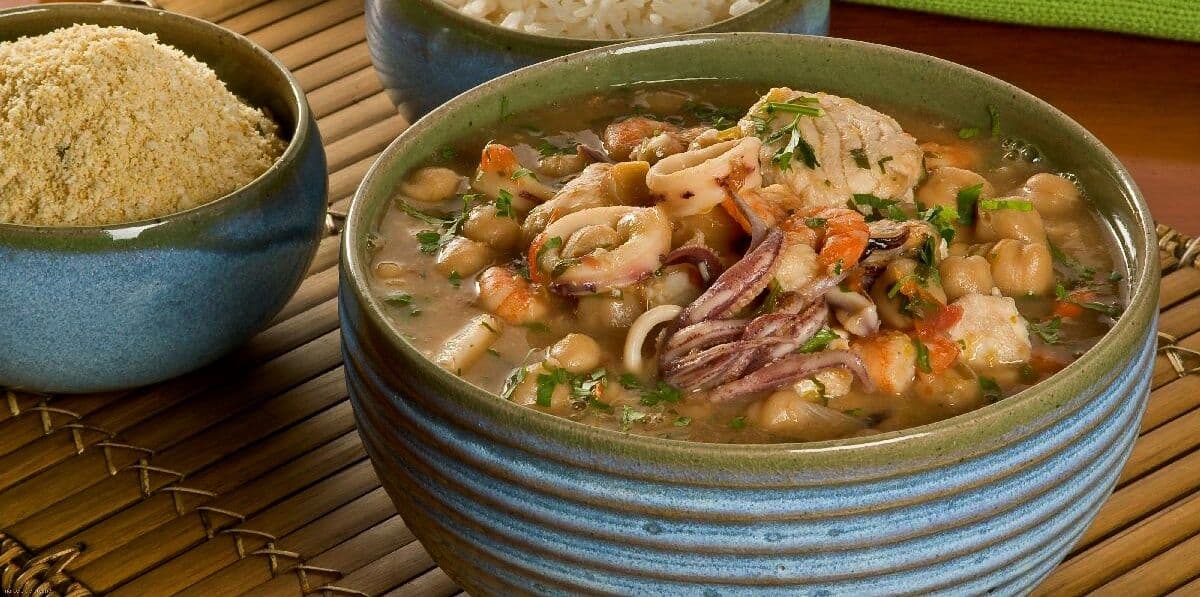 Feijoada de peixe, uma receita diferente porém muito saborosa