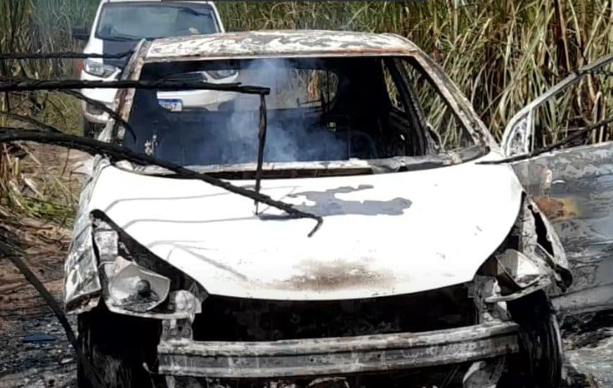 Funcionário de casa de câmbio é sequestrado em João Pessoa e liberado em Pernambuco; carro da vítima foi incendiado