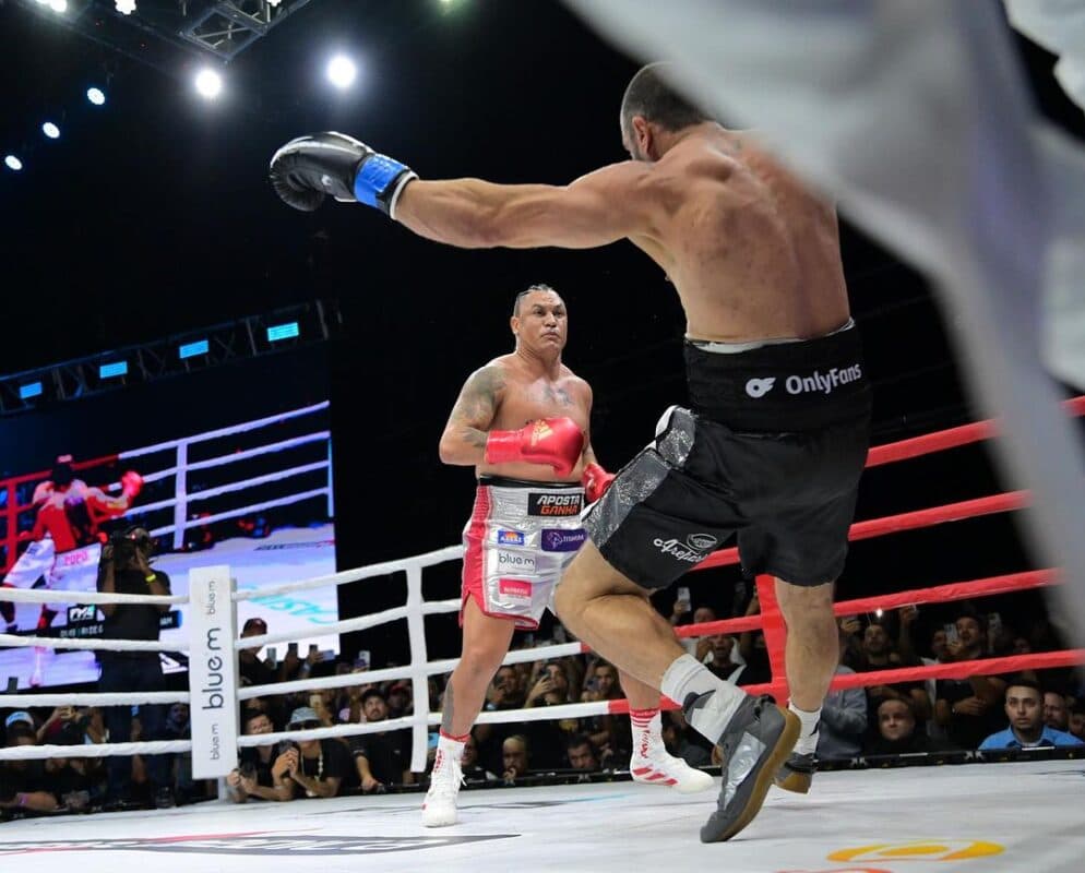 Bambam faturou quase R$ 1,5 mi após luta contra Popó; duelo durou 36 segundos
