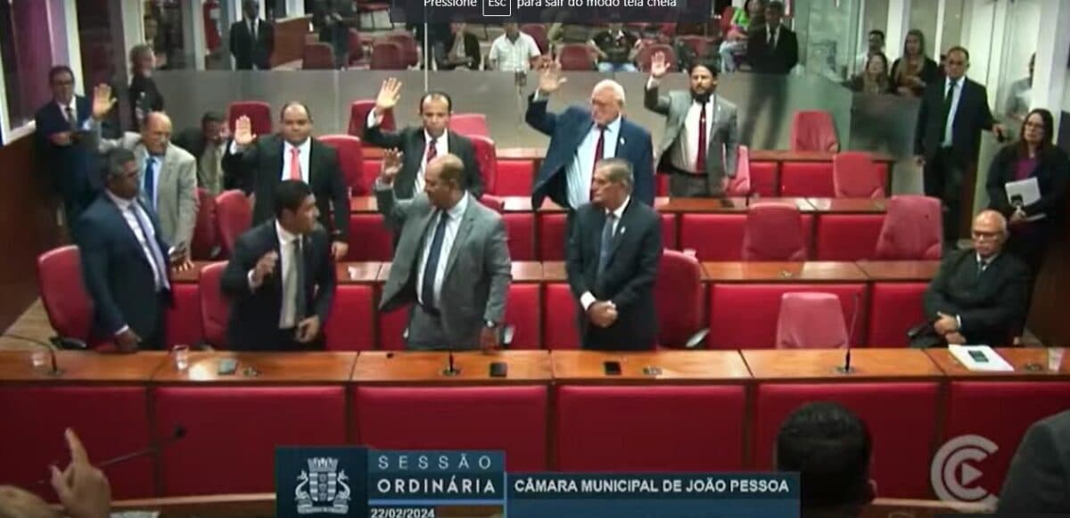 Vereadores de João Pessoa rejeitam voto de repúdio a Lula após fala comparando situação de Gaza ao Holocausto